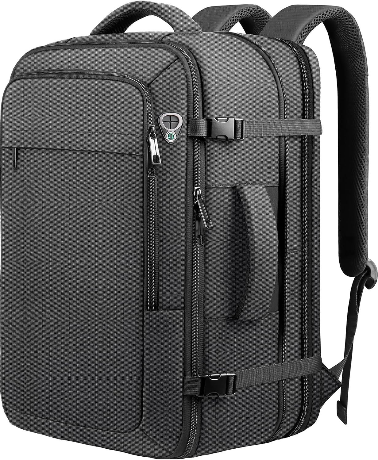 Travel Laptop Backpack Extra Large Size Black 40L-50L Water Resistant