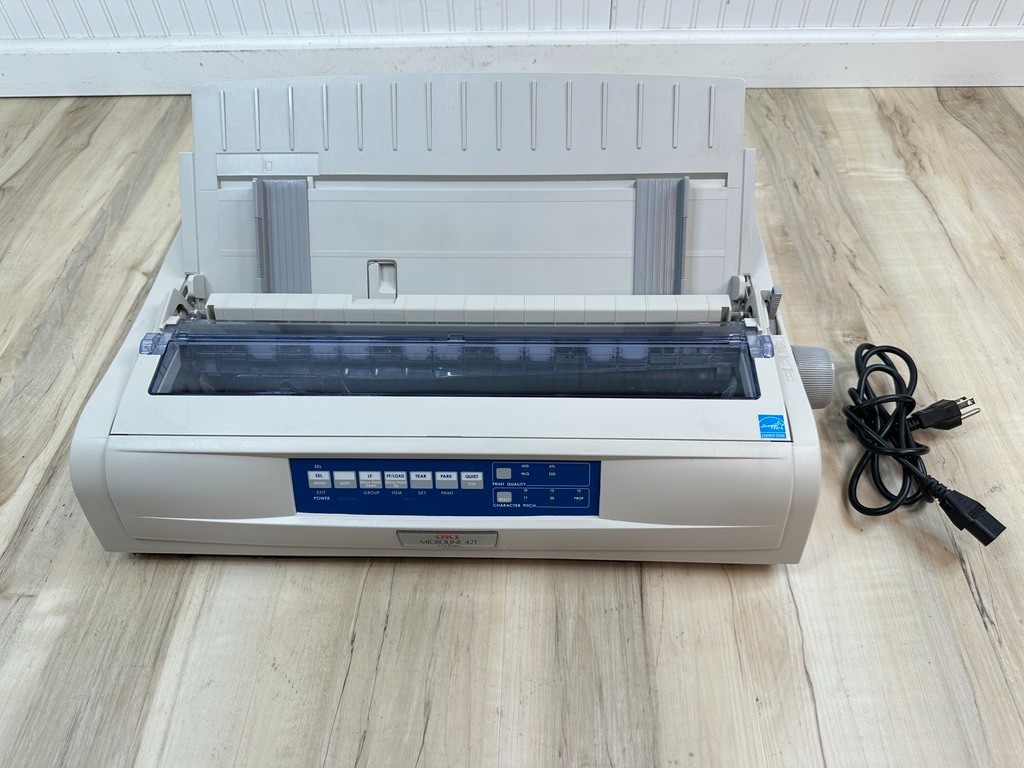 Okidata ML 421 MICROLINE wide format 9-Pin Printer OKI