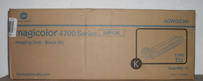Konica Minolta A0WG03H Drum Drum Black for Magicolor 4700 4750 IUP12K Original Packaging B