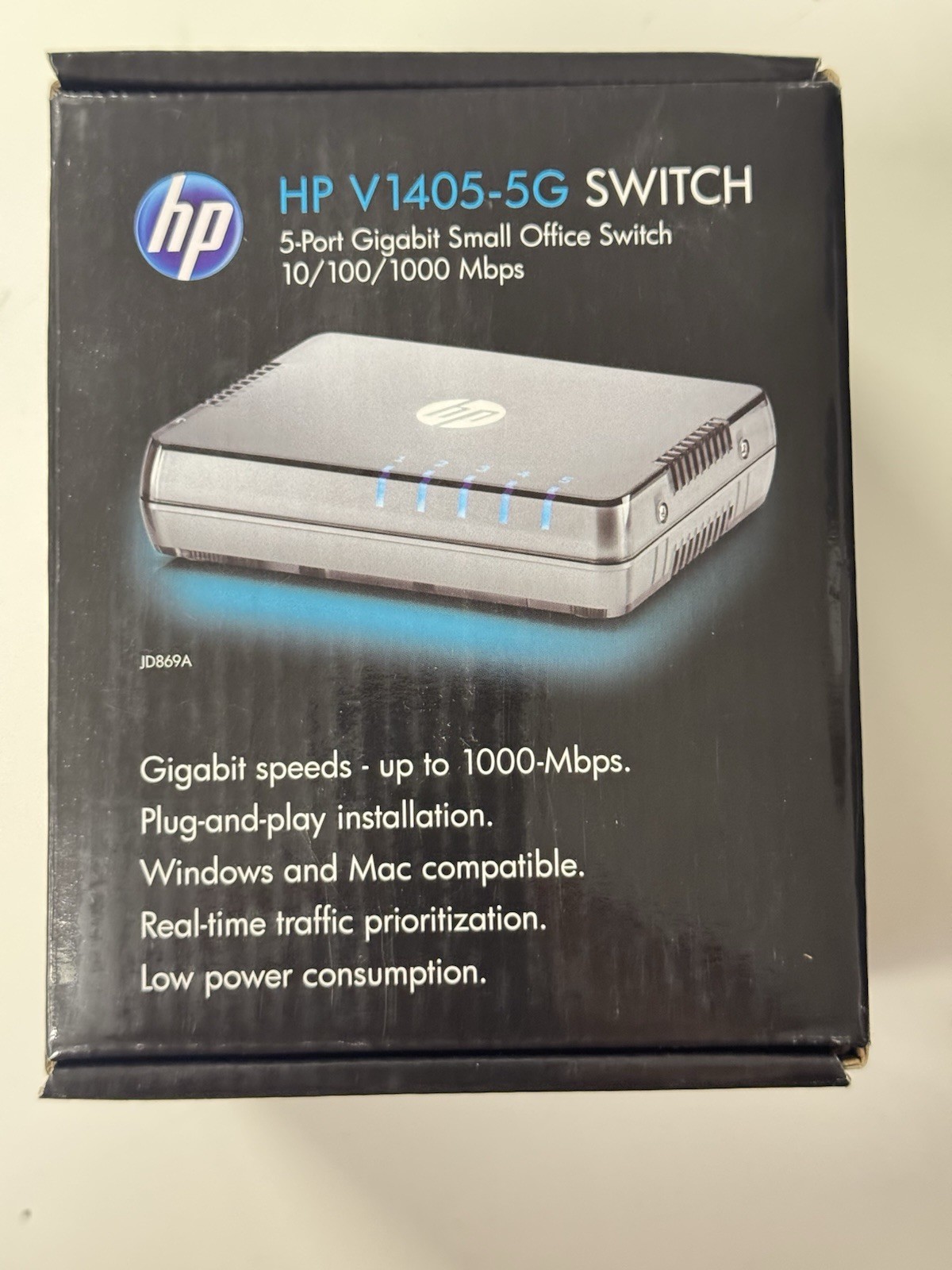 HP V1405-5G Switch 5-Port Gigabit Small Office Switch 10/100/1000 mbps