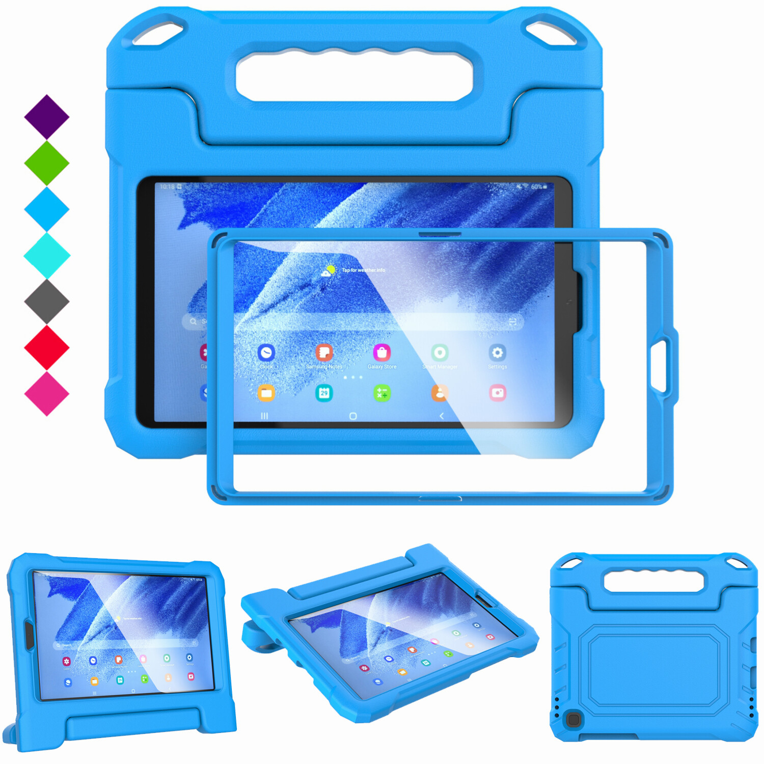 Kids Case for Samsung Galaxy Tab 8.7-inch A9/A7 Lite  2023/2021 Shockproof Cover