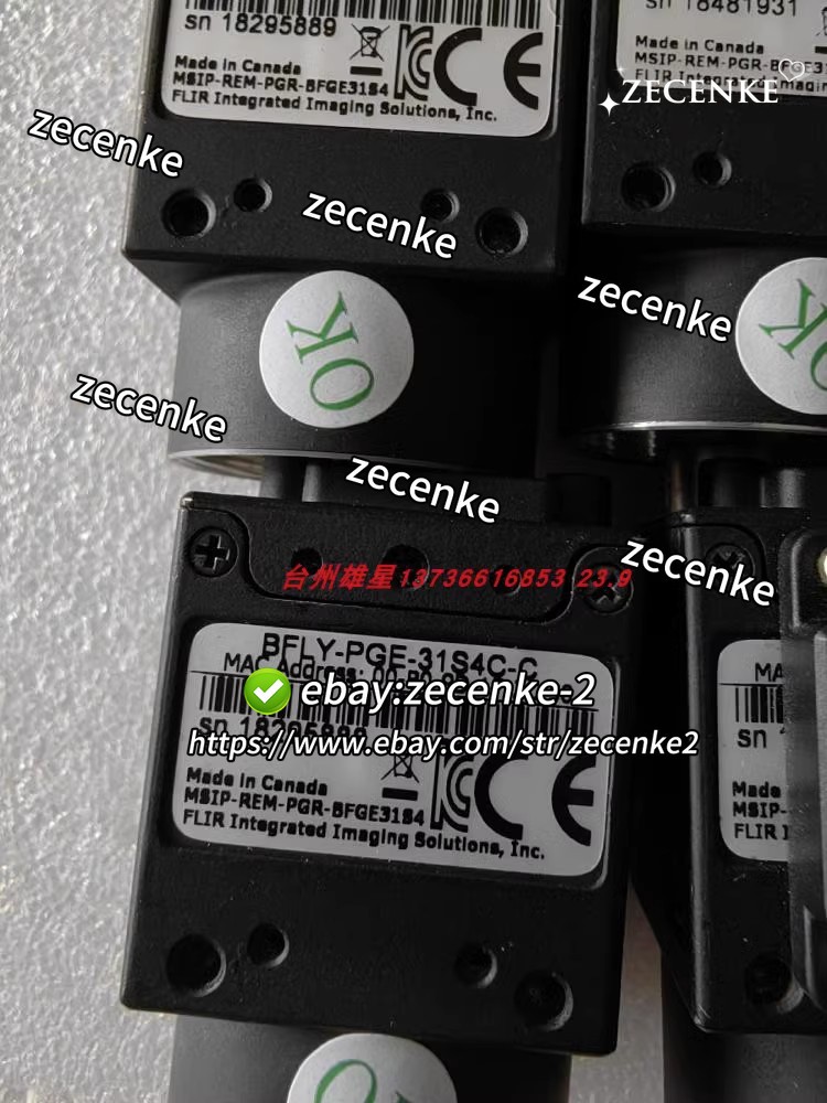 1pc used FLIR BFLY-PGE-31S4C-C CAMERA 