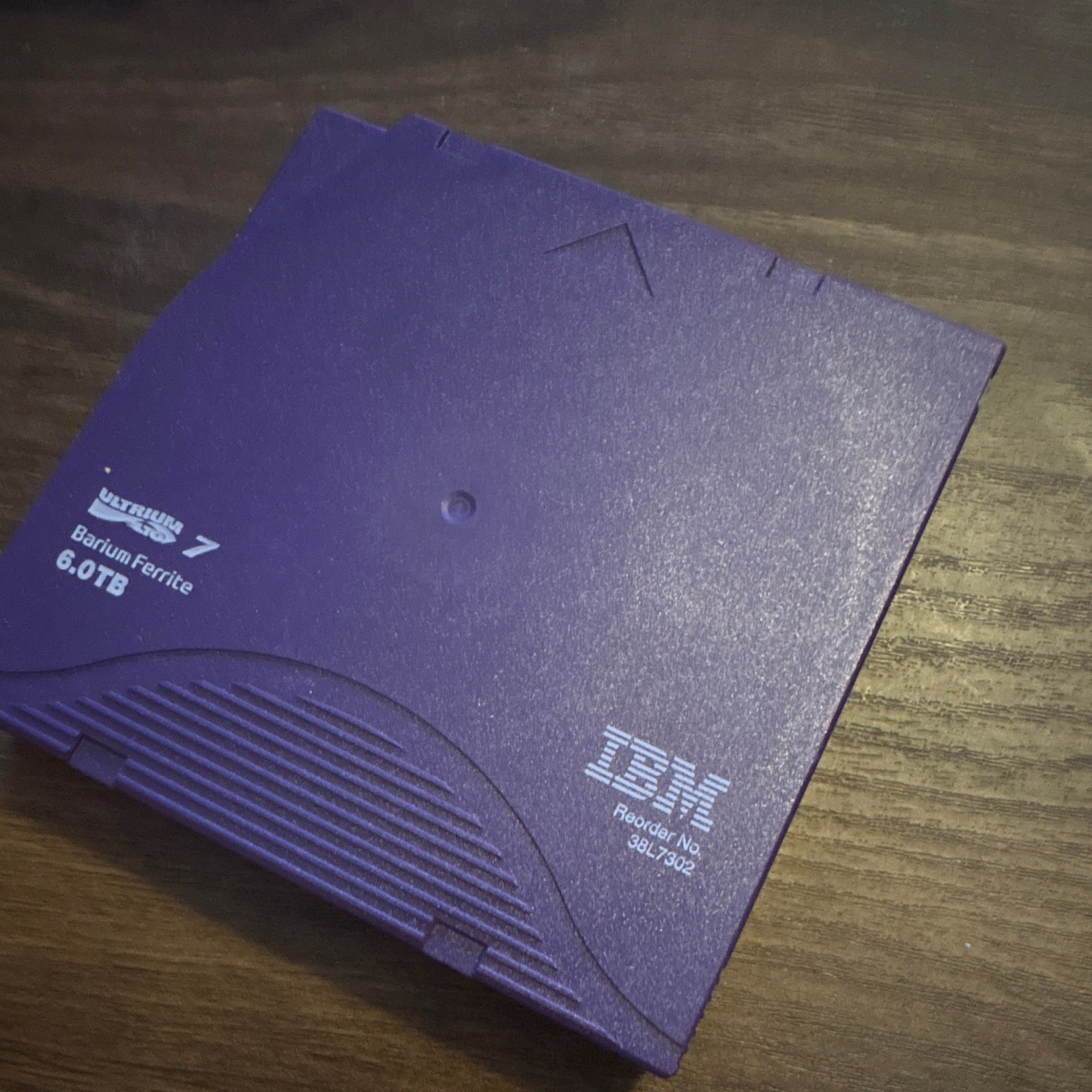 IBM LTO-7 Ultrium 7 Data Cartridge Barium Ferrite 6.0TB 38L7302