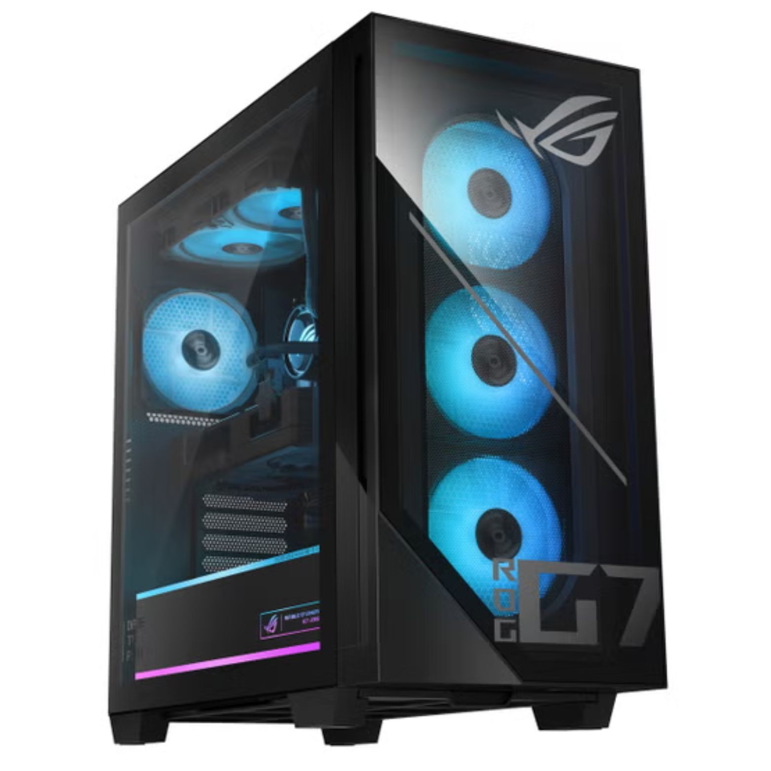 ASUS ROG GM700 58L AMD Ryzen 7 8700F 4.1 GHz 32GB RAM 1TB SSD RTX 5060 DUAL W11H