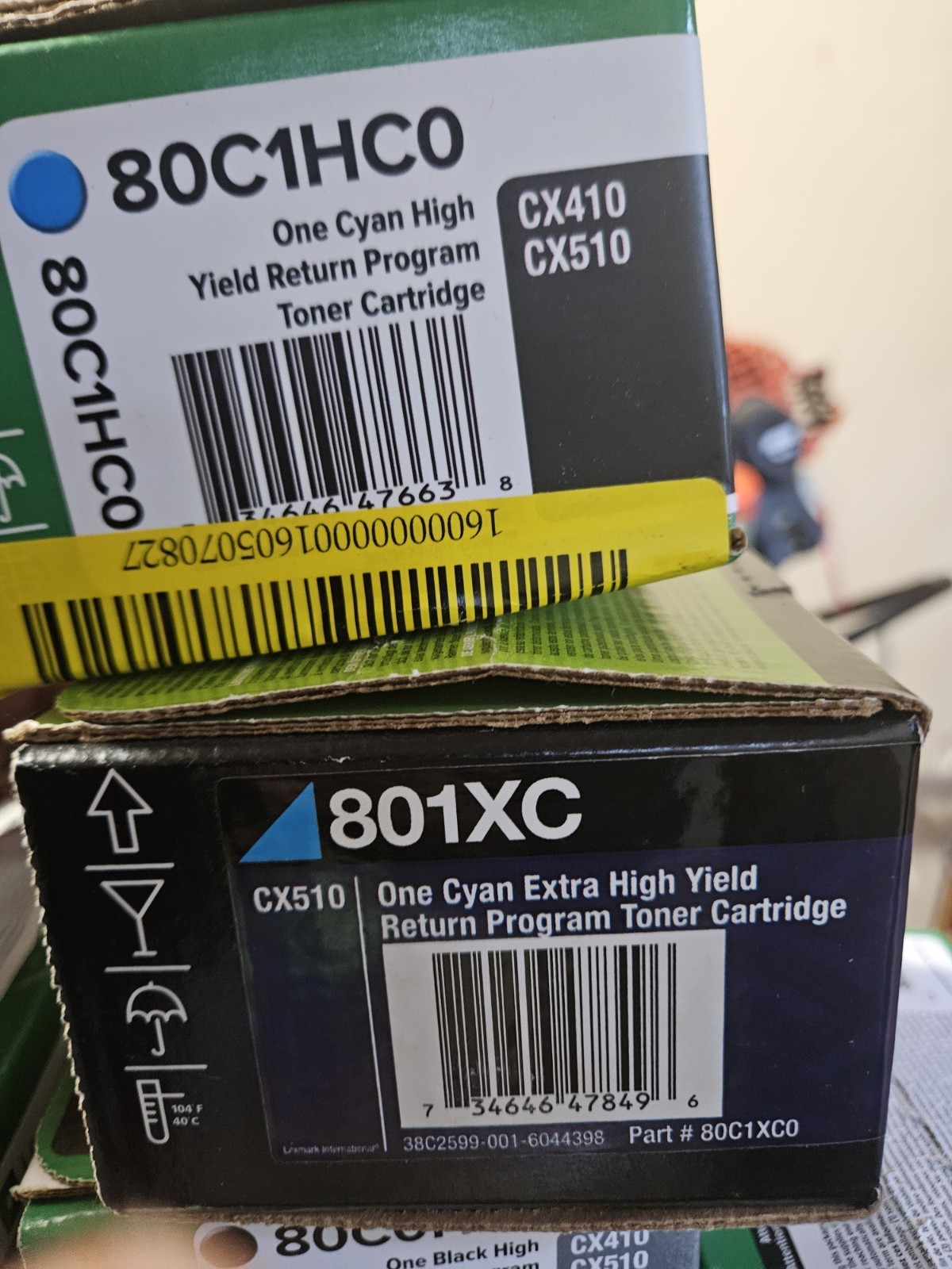 Lexmark Toner Cartridge Set