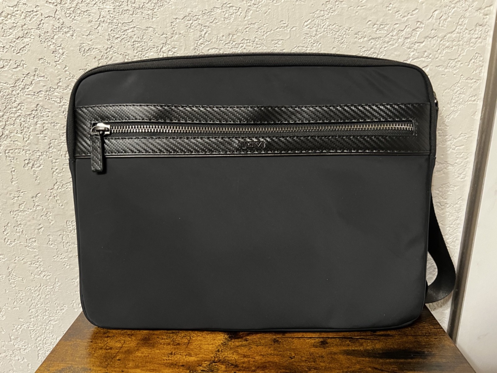 TUMI kalvin Laptop Crossbody  11.25” x 15” x 1”