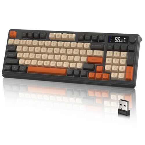 ATTACK SHARK x FREE WOLF M96 Gaming Keyboard Wireless 2.4G/Bluetooth Dual Mode