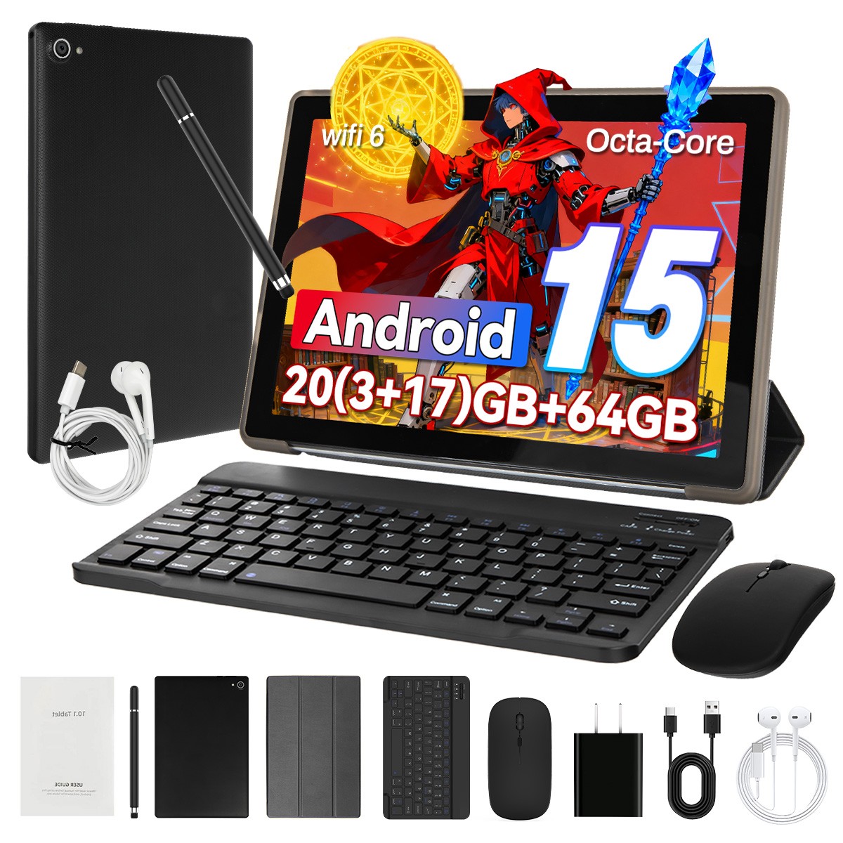 10.1 Inch Android 15 Tablet for Kids School‑Based Learning & Private Tutoring