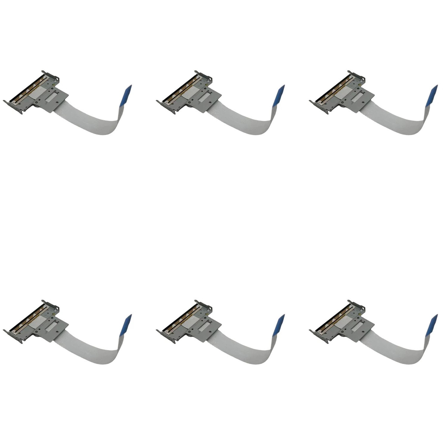 6pcs Printer Print Head  Printhead Fits For Epson TM T70II Printer Parts