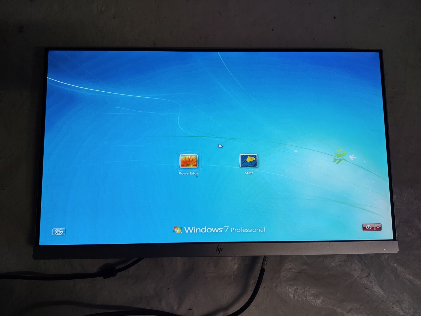 HEWLETT PACKARD HSTND-9581-A 23.8' LED MONITOR *NO STAND* *READ NOTES*