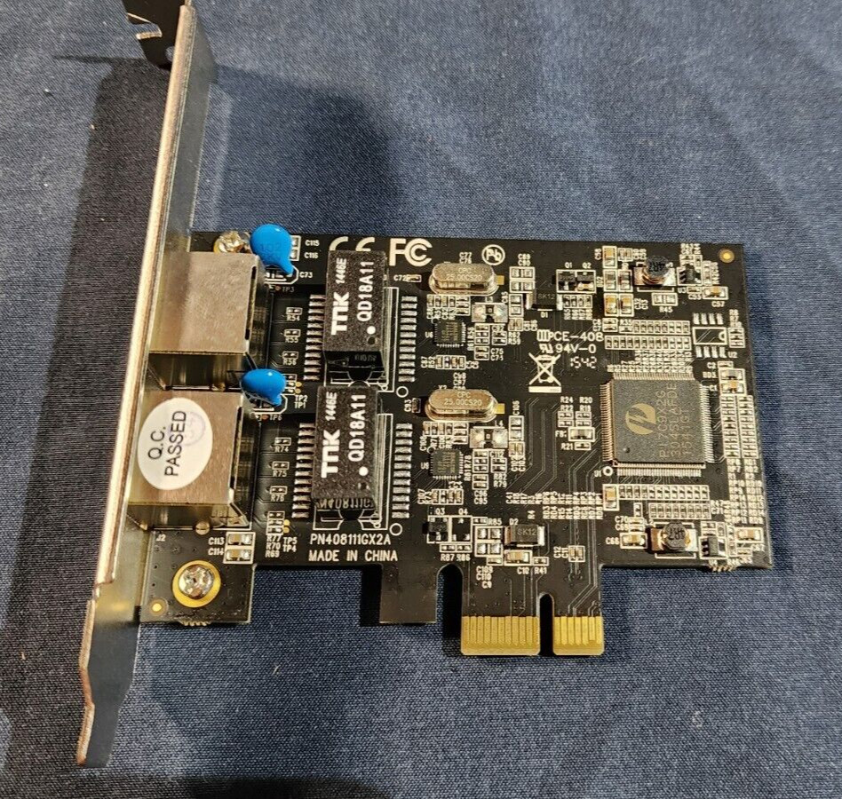 Syba SY-PEX24028 *High Profile* Dual Port Gigabit NIC