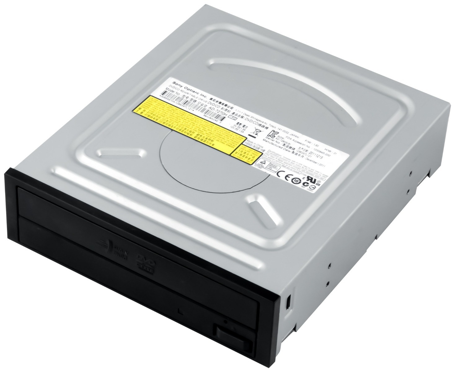 SONY AD-7270H DVD/CD REWRITABLE DRIVE SATA 5.25''