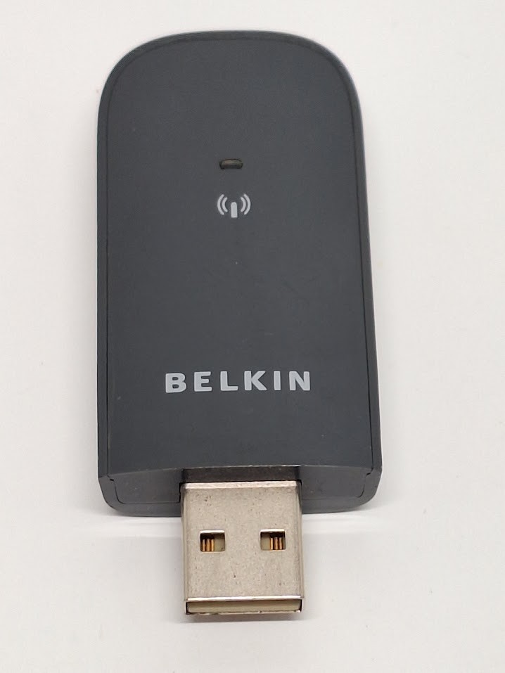 Belkin N300 Wireless USB Adapter (Model F9L1002v1) - Works - Dongle Only