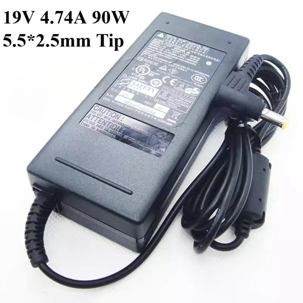 Original Delta 19V 4.74A 90W Power Adapter ADP-90SB BB 5.5*2.5mm Laptop Charger