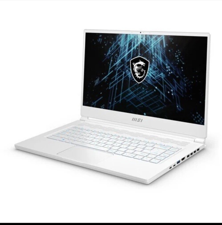 MSI Stealth 15M 15.6" 144HZ Thin Bezel White Gaming Laptop I7-11375H RTX 3060 