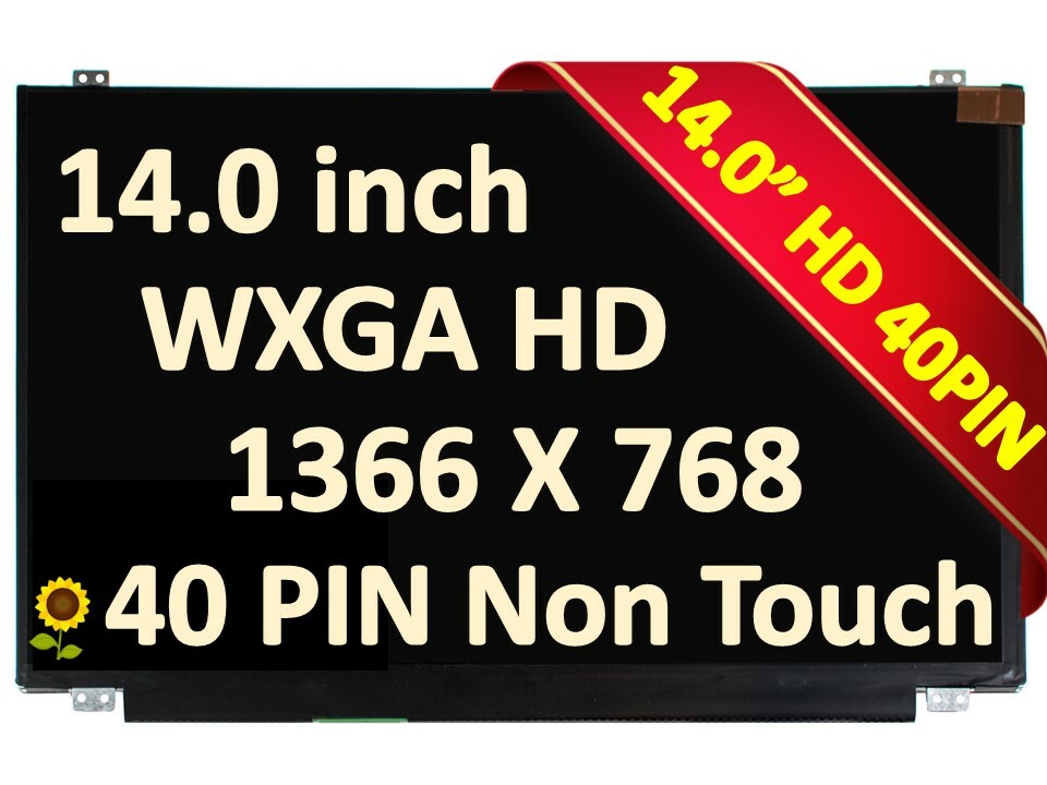 New Display for IBM Lenovo Ideapad Y410P 59369912 14" WXGA Laptop LCD LED Screen