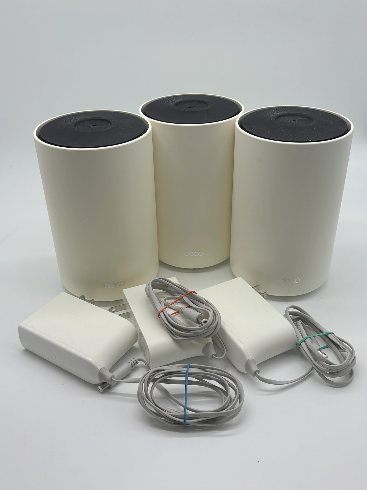 TP-Link Deco X3600 AX3600 Tri-Band Wi-Fi 6 Mesh System 3 Pack Used