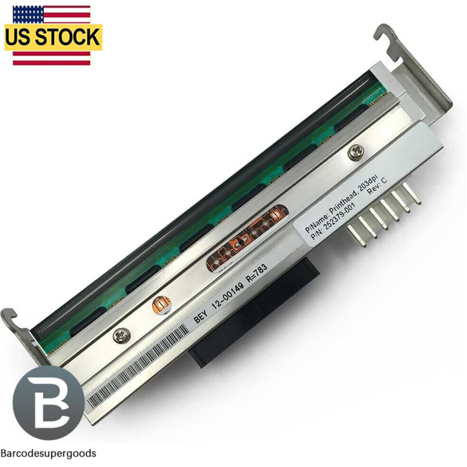 Printhead for Printronix SL4M T4M 203dpi Thermal Label Printer PN:252379-001