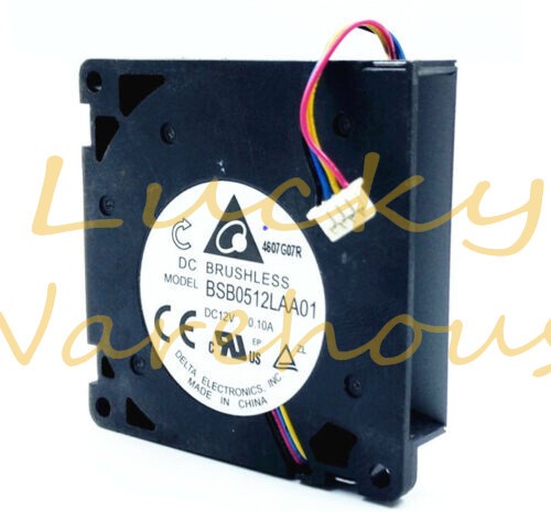 DELTA BSB0512LAA01 12V 0.10A 50*50*10mm 5010 4-pin PWM  fan 1Pcs.