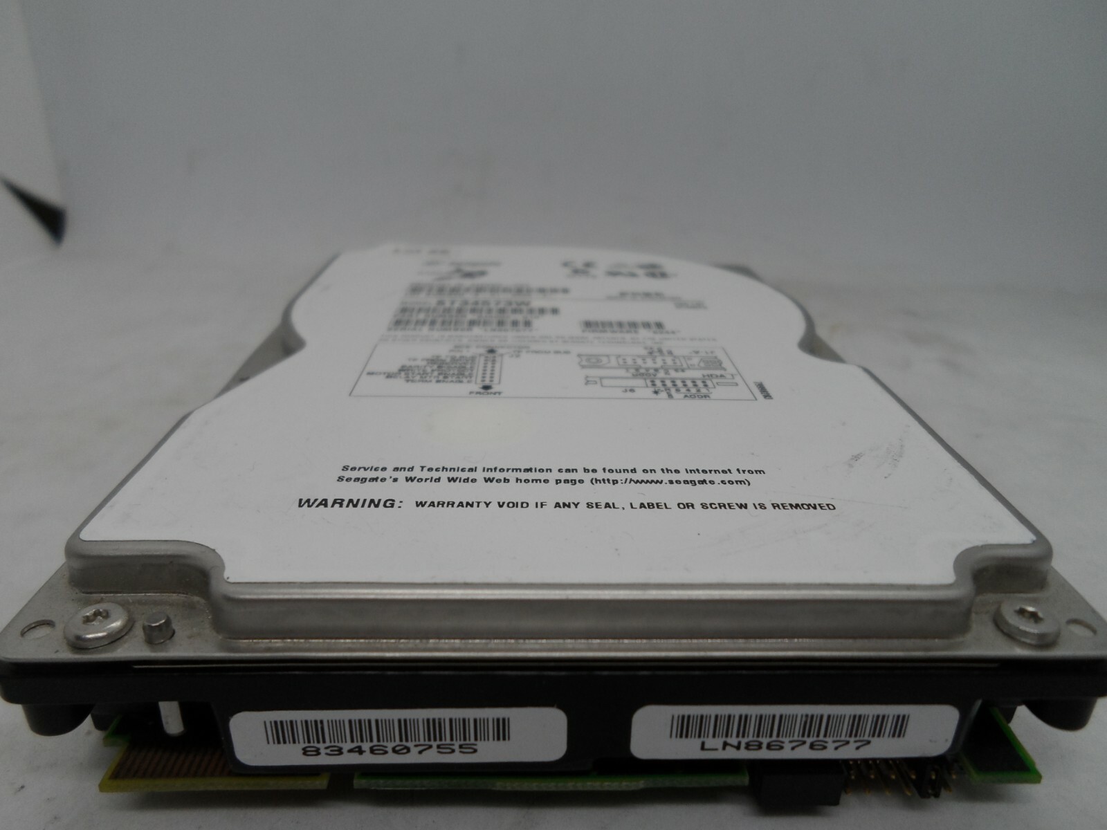 Seagate ST34573W 4.2GB 3.5 7200RPM Single Ended Wide Ultra-1 SCSI 68 Pin