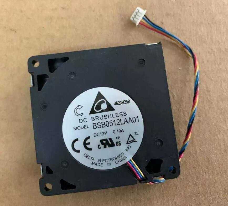 1PC For Delta 0.10A 4Pin DC12V BSB0512LAA01 Cooling Fan 50*50*10mm