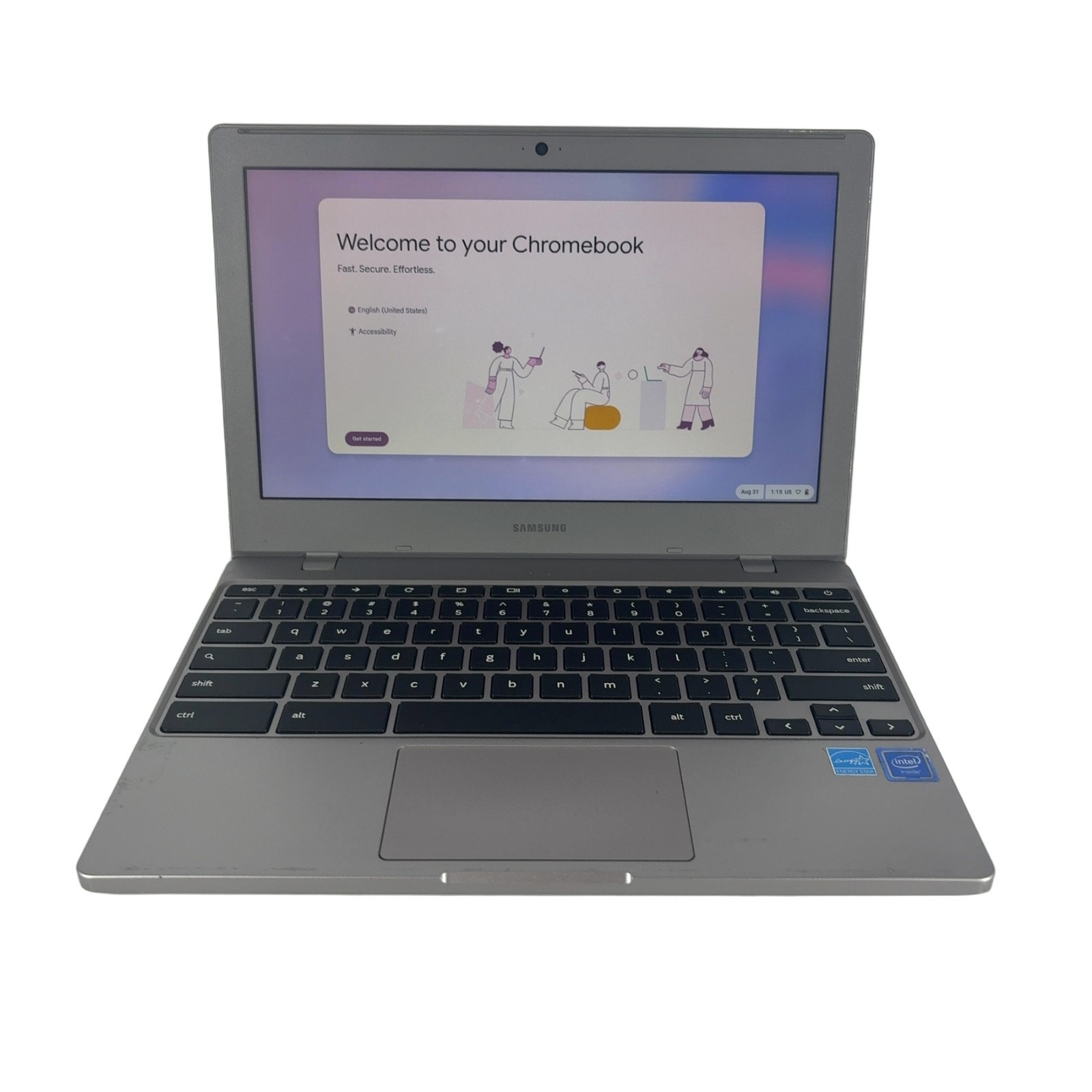 Samsung Chromebook 4 11.6" HD 1.1GHz Celeron 4GB RAM 32GB eMMC Intel UHD 600