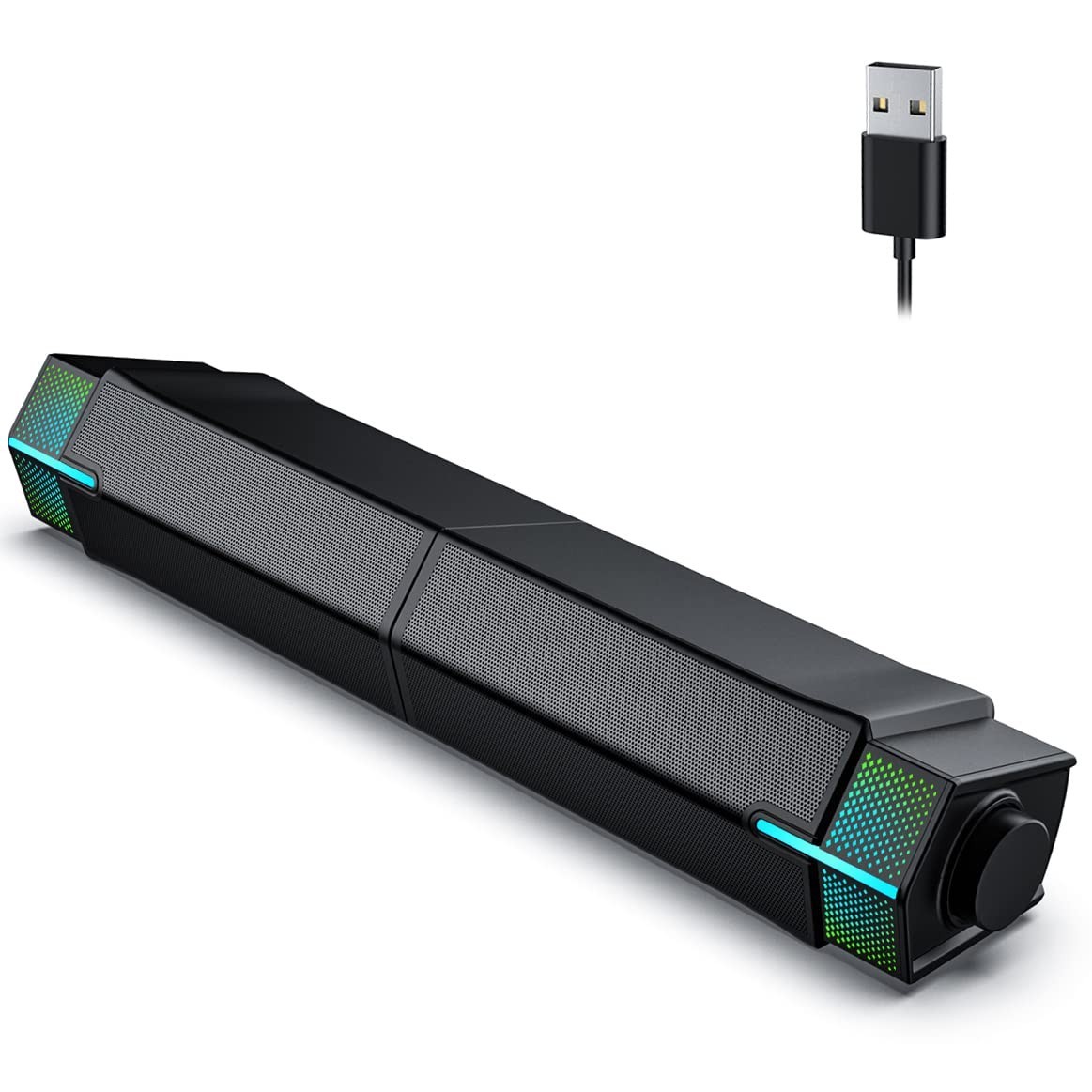 M20 Bluetooth Computer Speakers for PC Desktop Monitor, Gaming PC Sound Bar - Wi