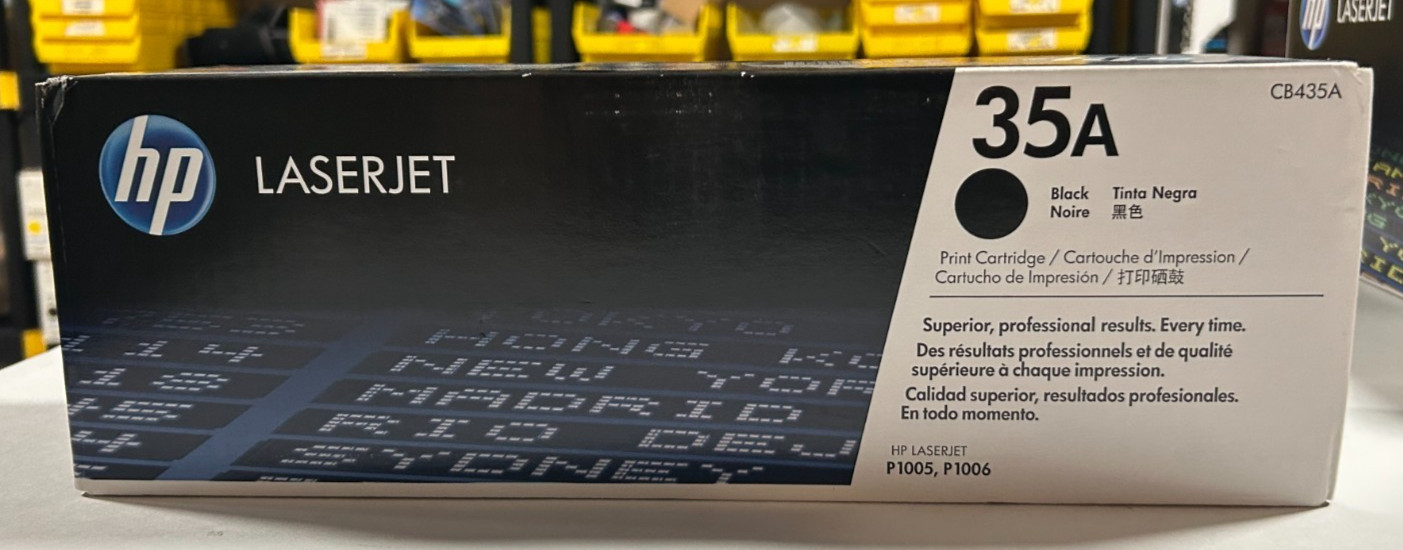HP 35A LaserJet Toner Cartridge - Black (CB435A)