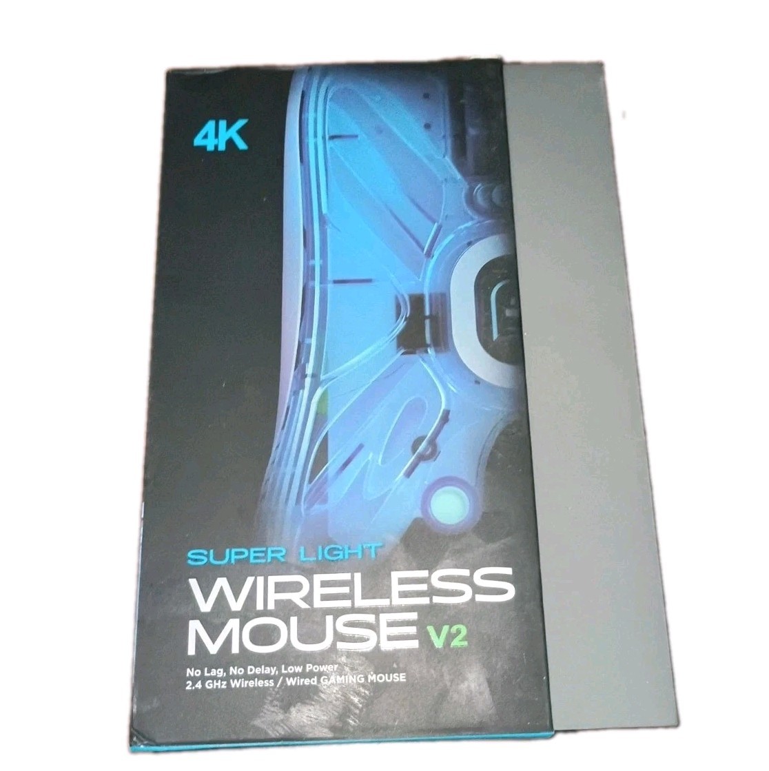 Lamzu Maya Superlight 4K Wireless Gaming Mouse Lightweight, Black