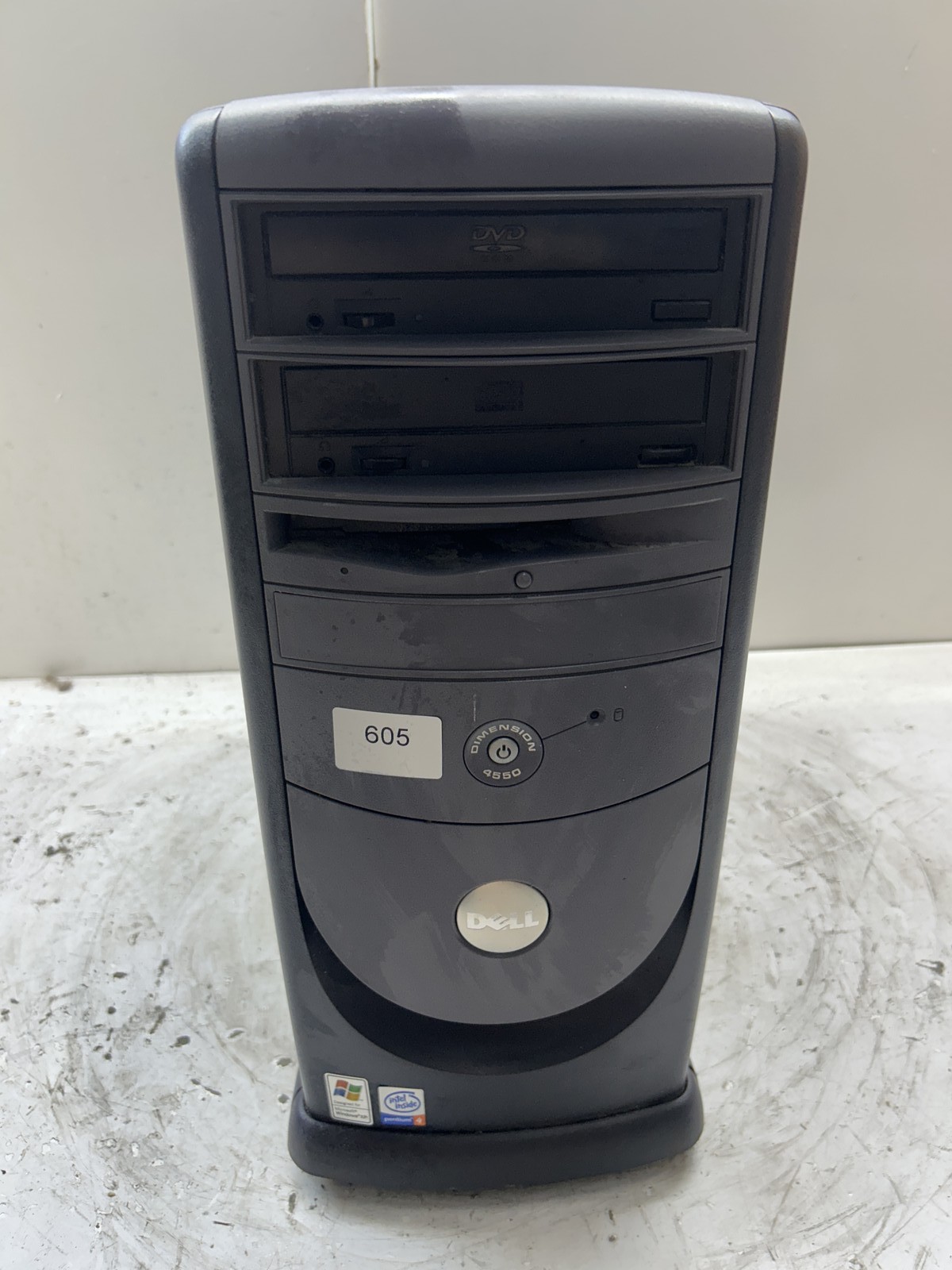 Dell Dimension 4550 Intel Pentium 4 2.00GHz 256MB NO HDD