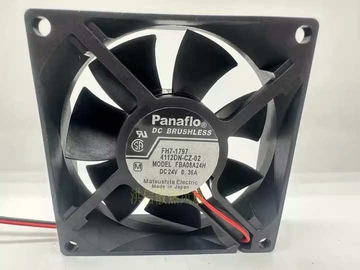 1PCS Panaflo 8025 FBA08A24H DC24V 0.36A Inverter Fan