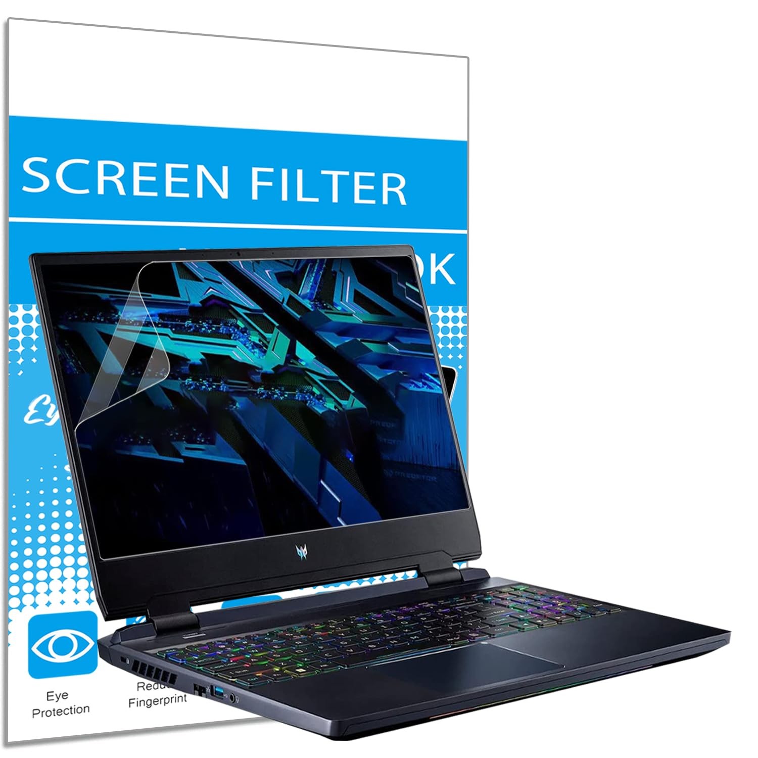 i-Tensodo Anti Glare Screen Protector 2 Pack for Acer 15.6 Inch