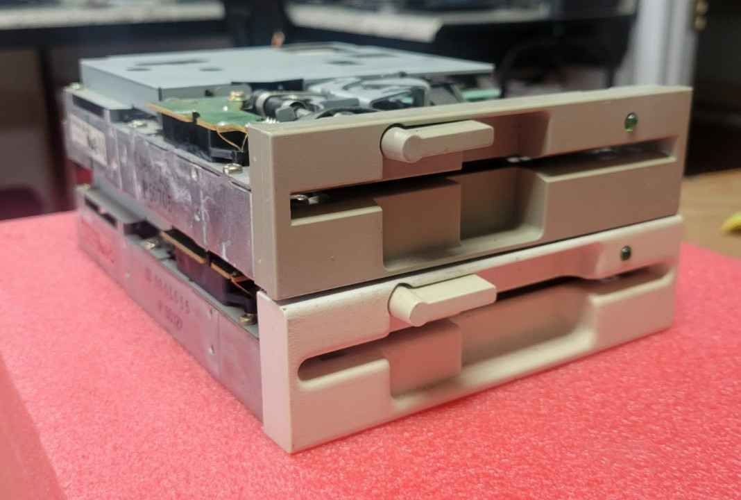 2x Clean IBM EPSON 5.25" 1.2MB SD-600 DS/HD/DD Floppy Disk Drives
