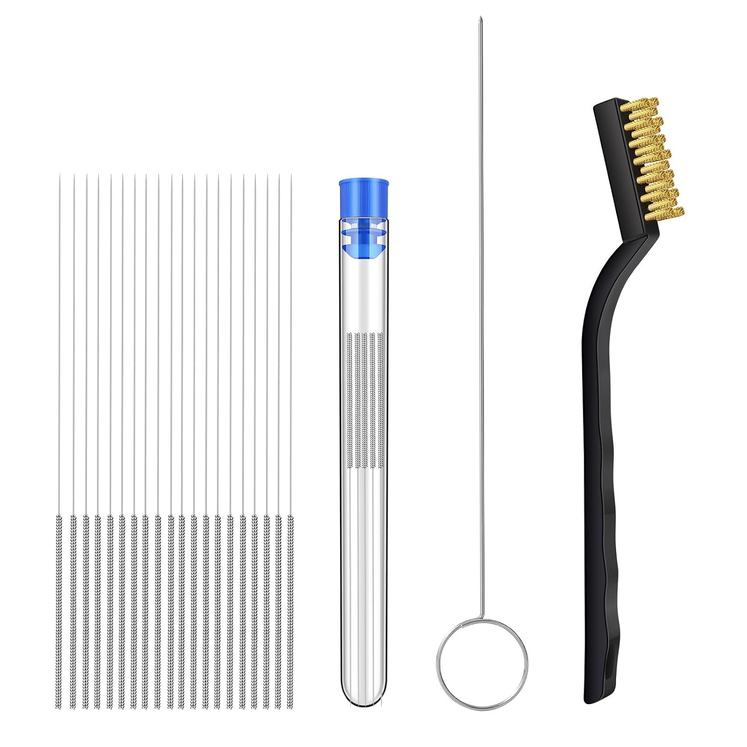 22Pcs 3D Printer Nozzle Cleaning Kit, 1.5Mm Clog Poke