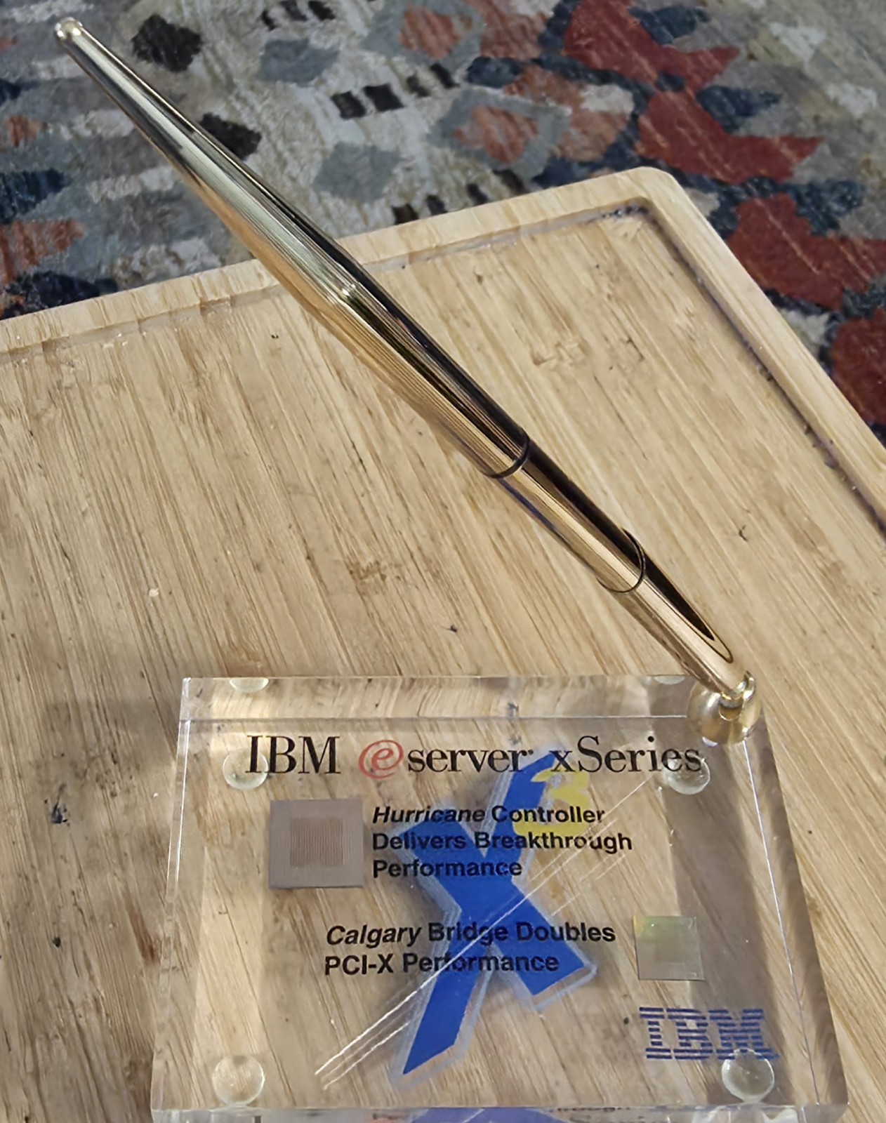  Nib IBM eserver Xseries Leucite Hurricane Controller & Calgary Chipsets Pen Set