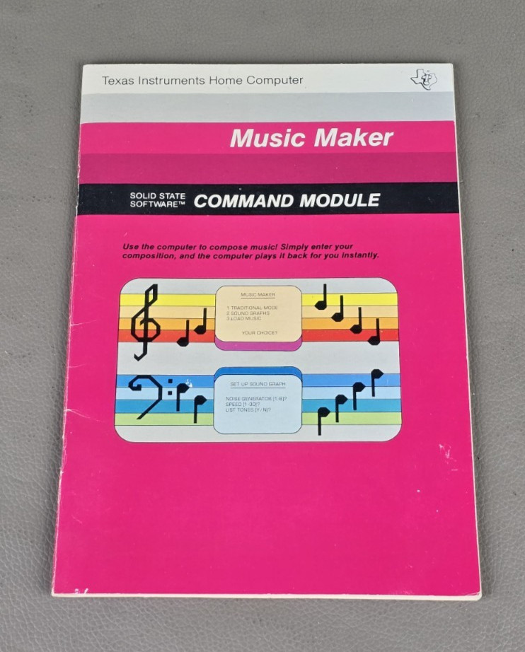 Texas Instruments Home Computer Music Maker P-231