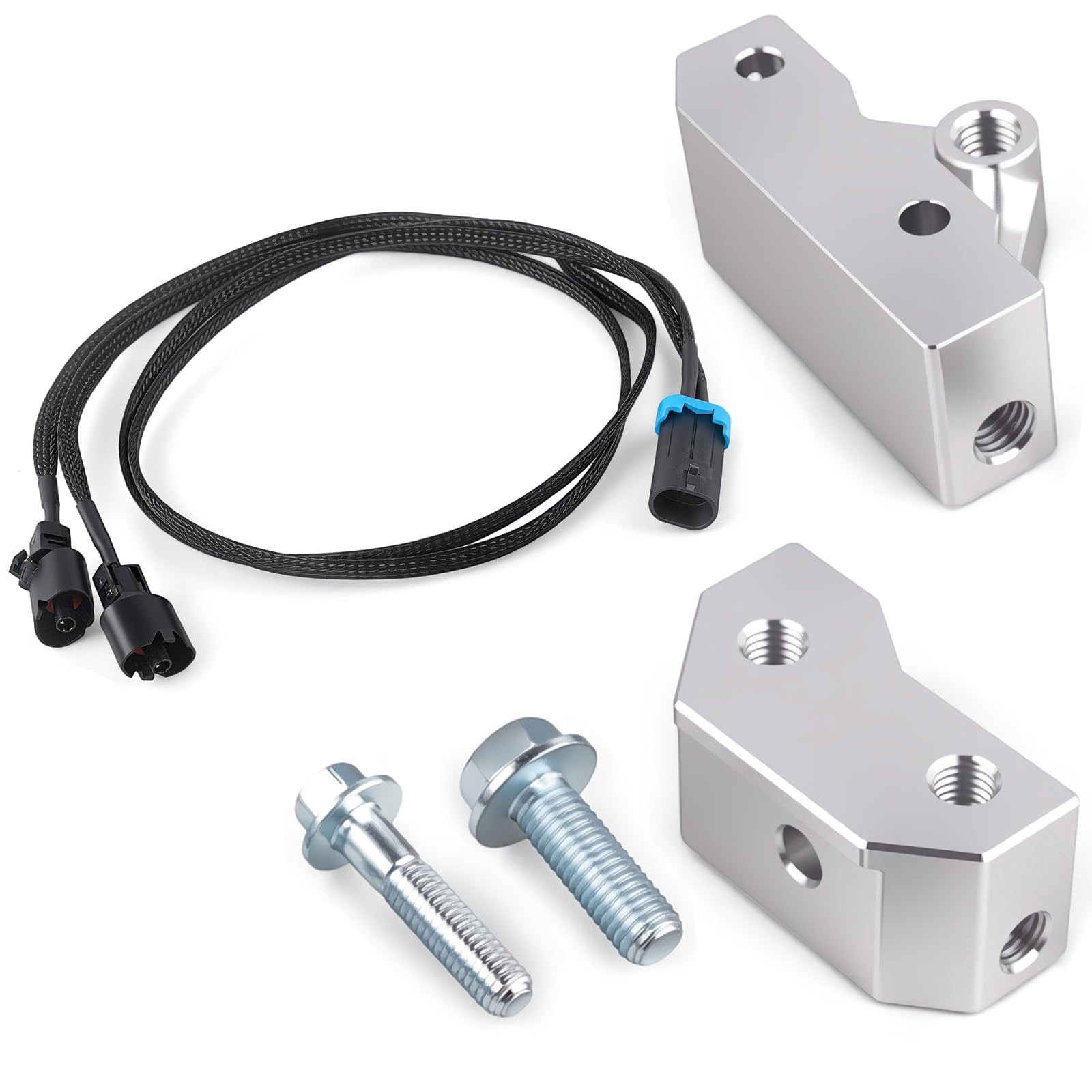 CNRAQR LS Gen 3 Knock Sensor Relocation Brackets with Extension 3 
