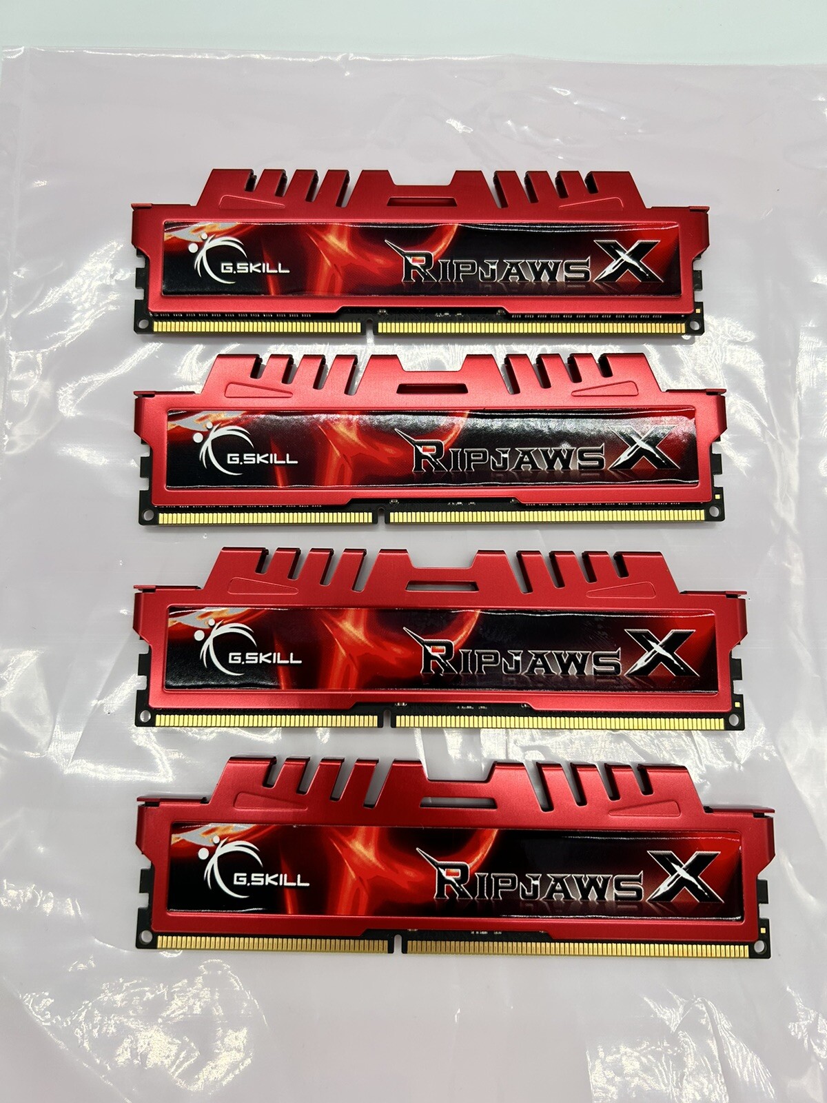 G.Skill Ripjaws X Series 4gx4 16gb 240-Pin SDRAM PC3-12800 DDR3 1600 1.50V