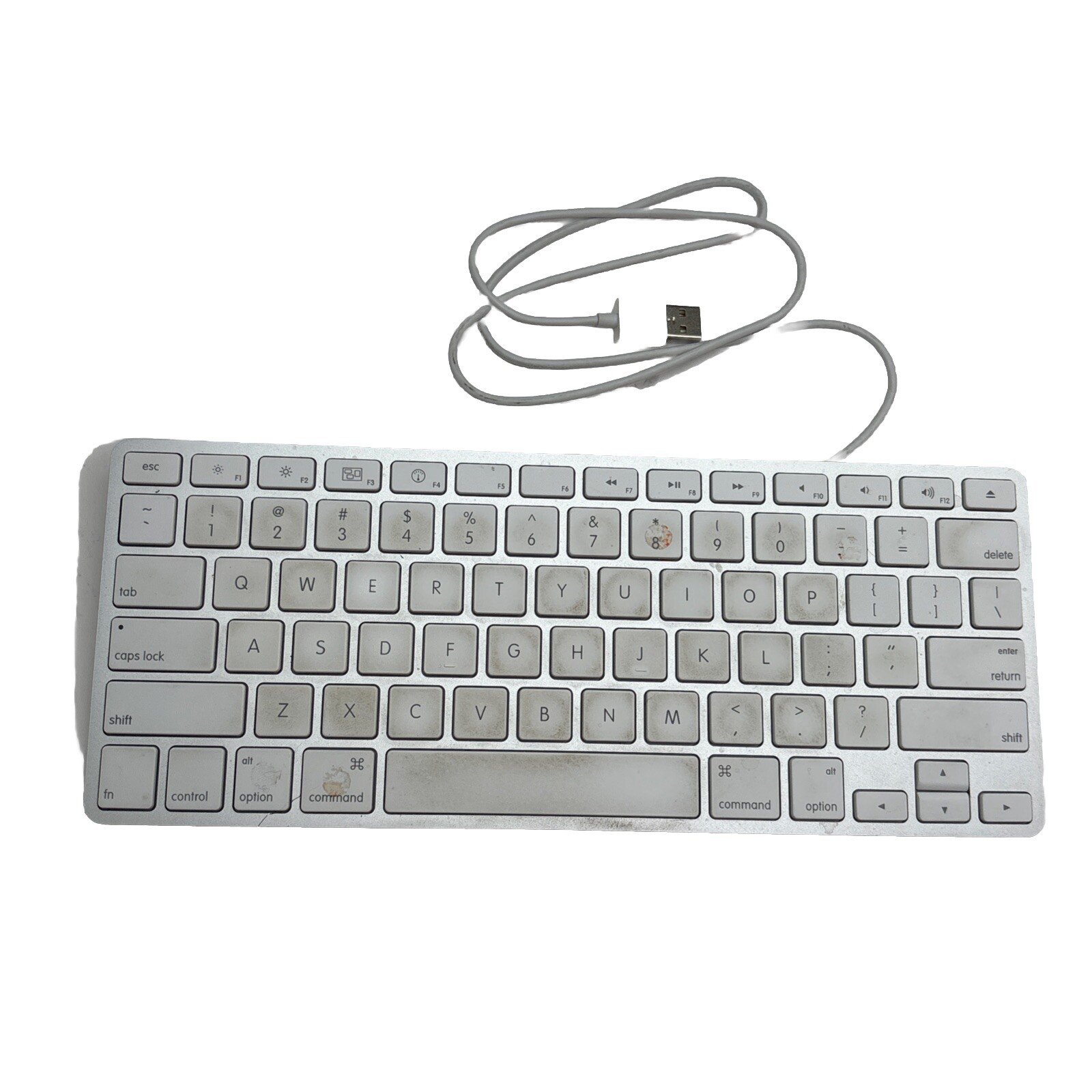 Genuine Apple A1242 Wired USB Compact Aluminum Keyboard MB869LL/A