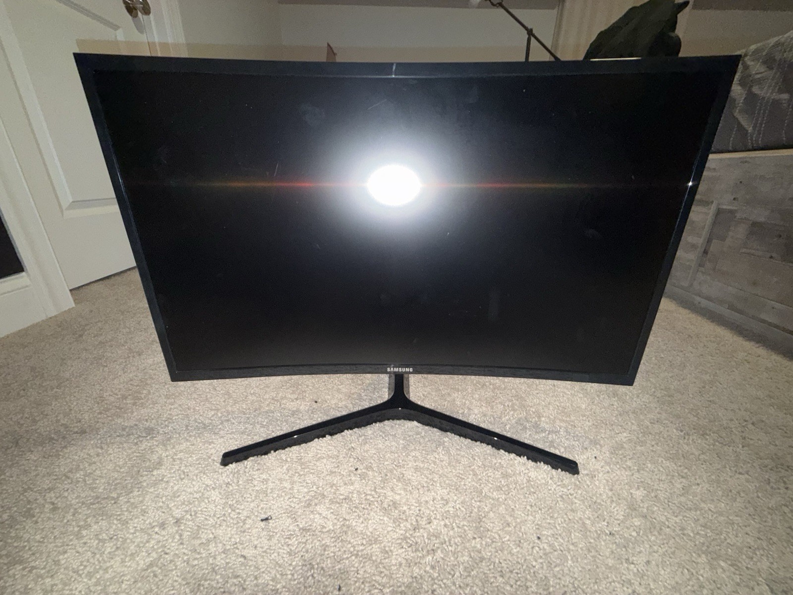 Samsung 27” Curved Monitor C27F398FWN | 1080p FHD | HDMI | VA Panel