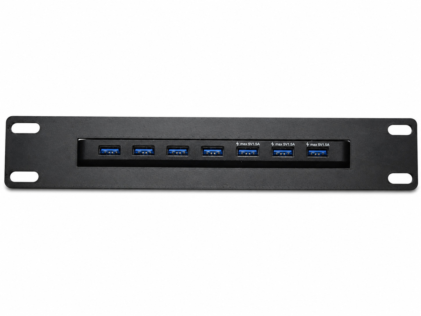10" Server Rack Mount TP-LINK UH700 USB 3.0 7-Port Data Hub 3d Print Petg