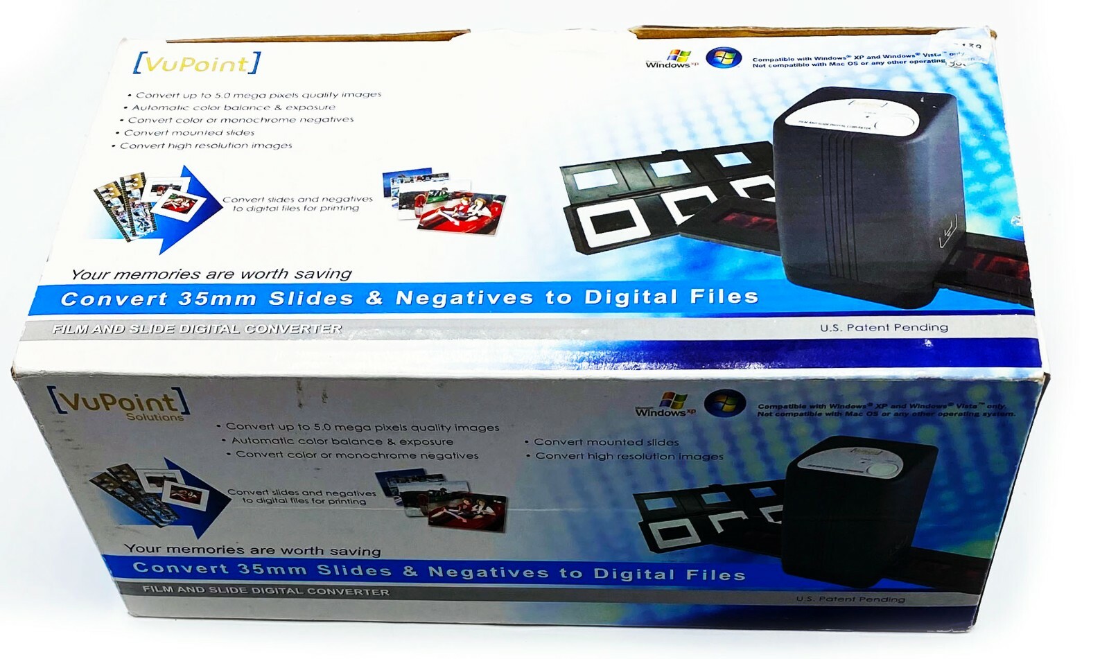 VuPoint Model FS-C1-VP 35mm Film Negatives & Slides Digital Converter New 