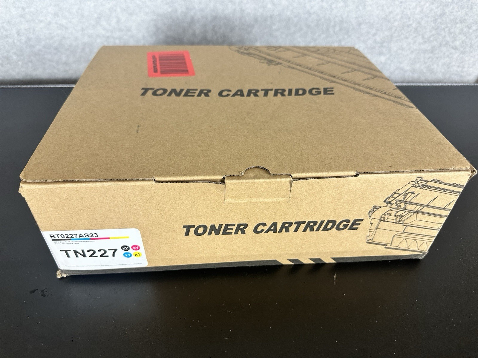 TN227 TN223 Compatible Toner Cartridge Set 5 Pack ColorKing New High Yield
