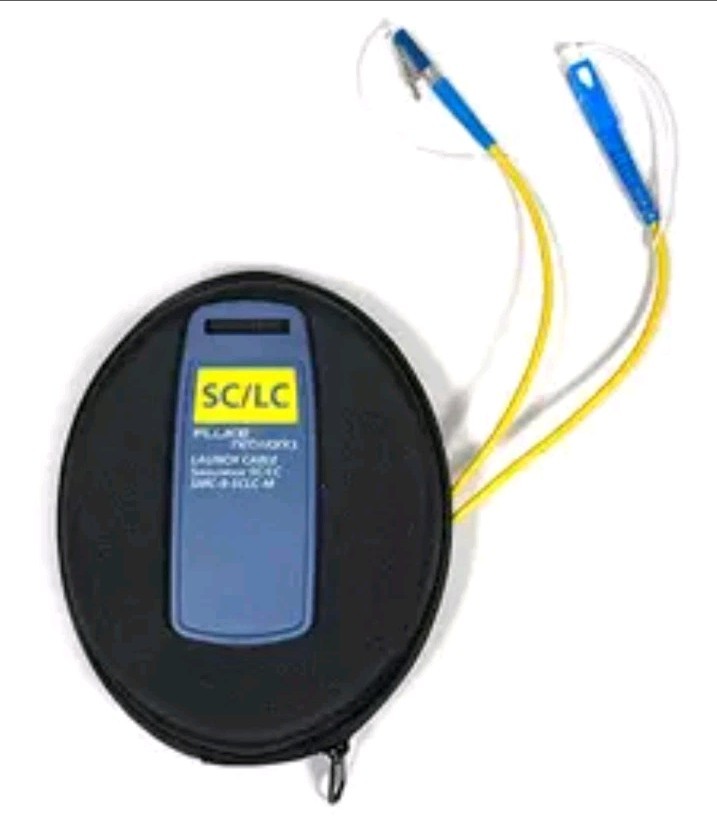 Fluke Networks SMC-9-SCLC-M OTDR Launch Cord, SM, 9 um, SC/LC, 160m
