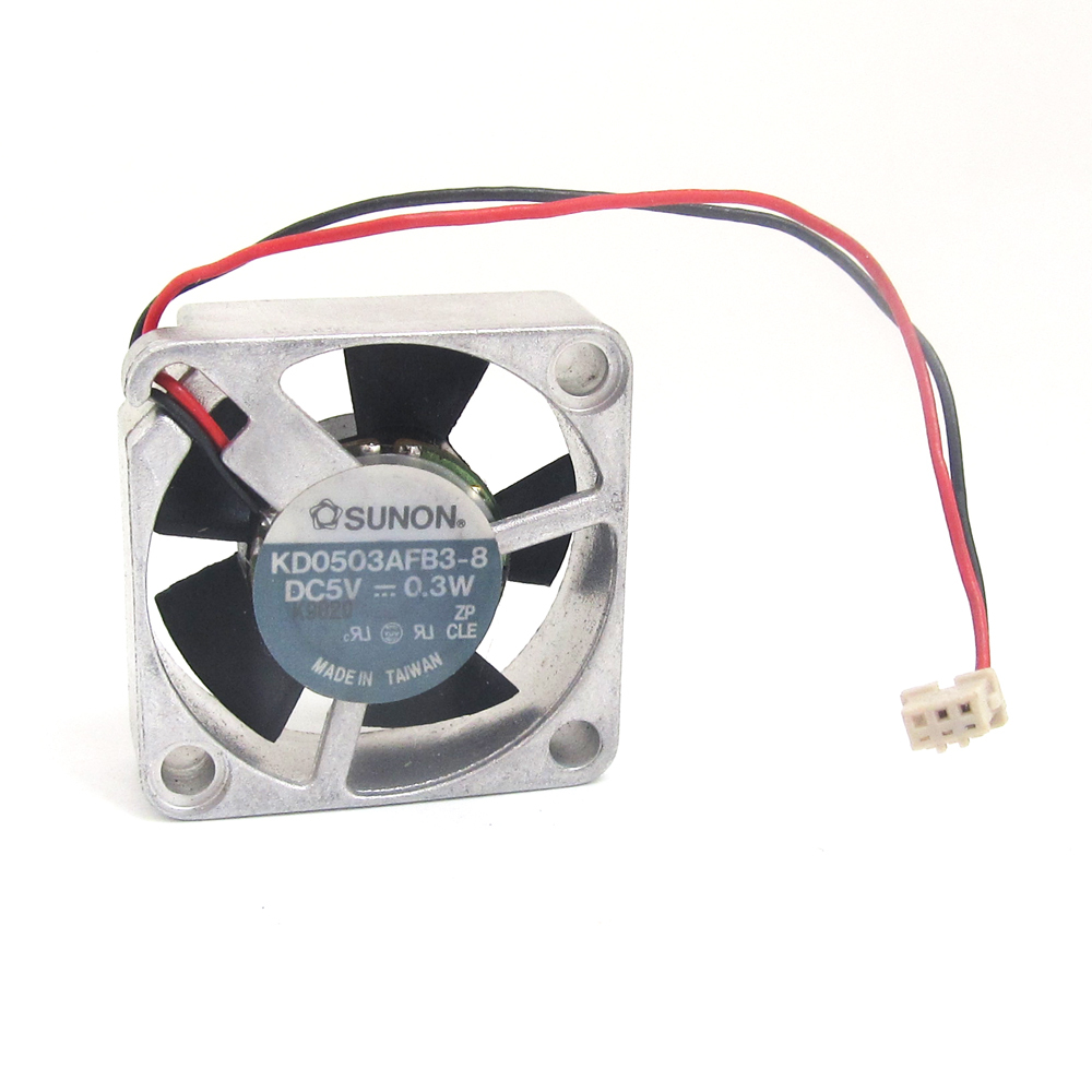 4pcs SUNON 3010 KD0503AFB3-8 30x30x10mm 5V 0.3W Aluminum Frame DC Cooling fan