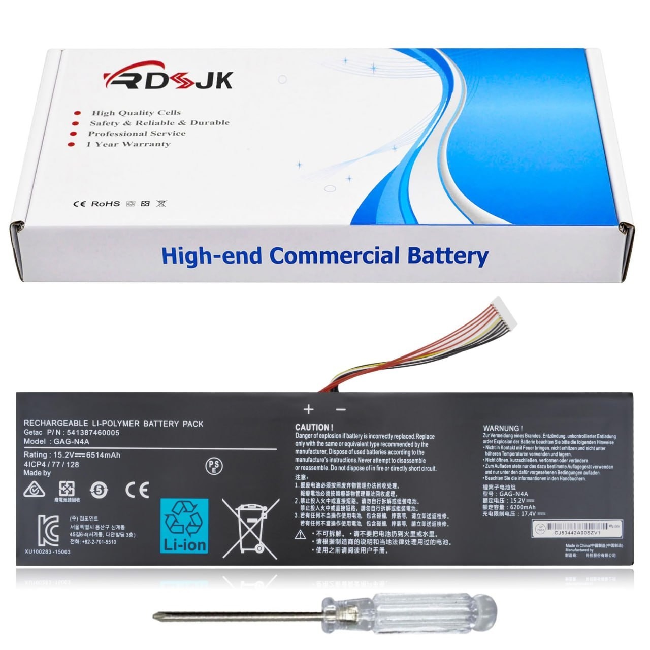 GAG-N4A Laptop Battery For Gigabyte Aorus 15G 15P 17G Aero 15 16 OLED 15.2V 99Wh
