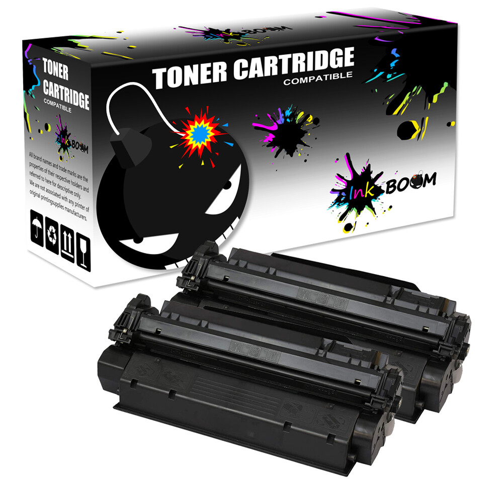 2BK Toner Cartridge replace for HP C7115A 15A LaserJet 1200 1220 3320 3300 MFP