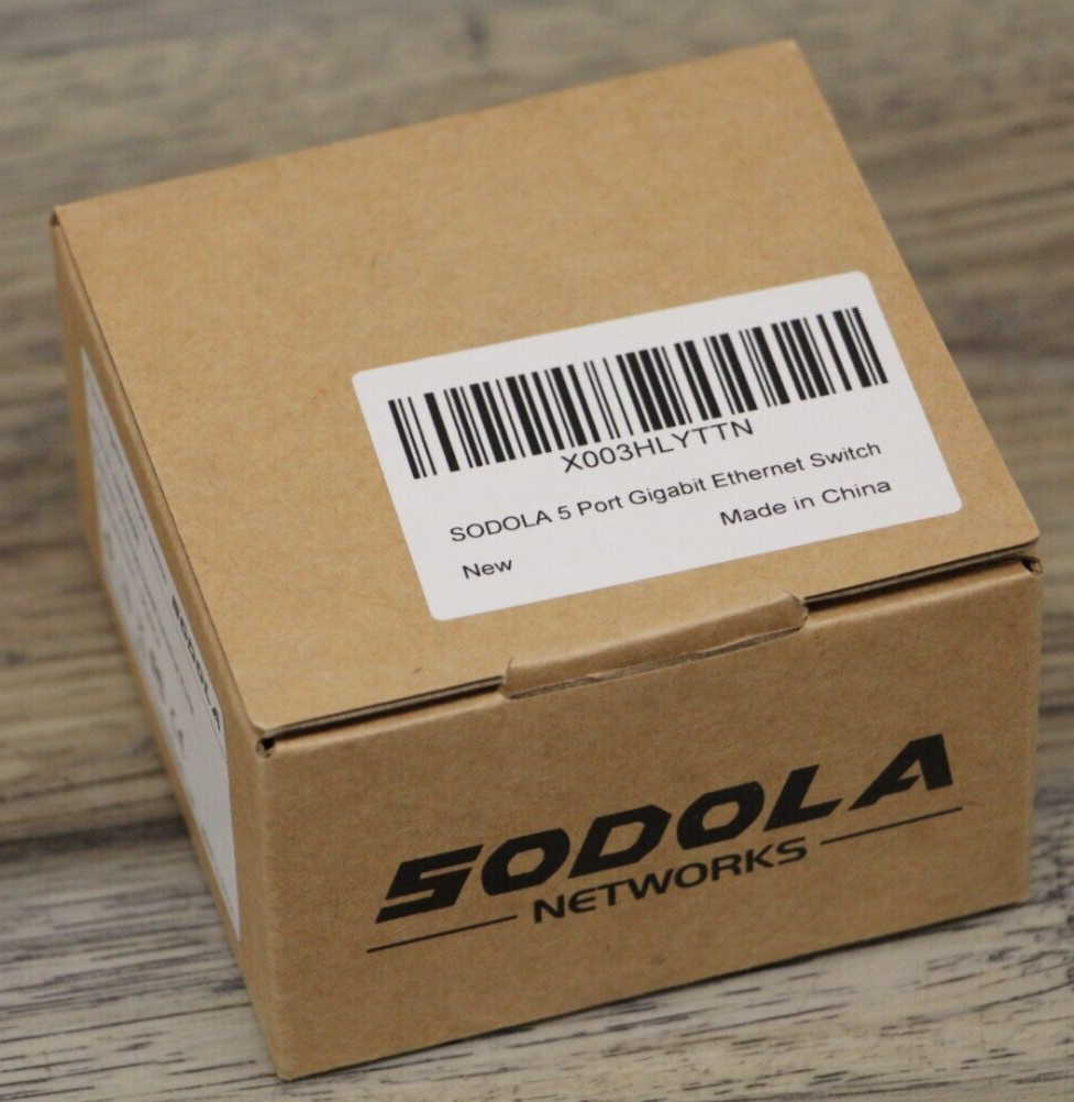 NEW Sodola 5-Port Gigabit Network Switch SL-SWG0050