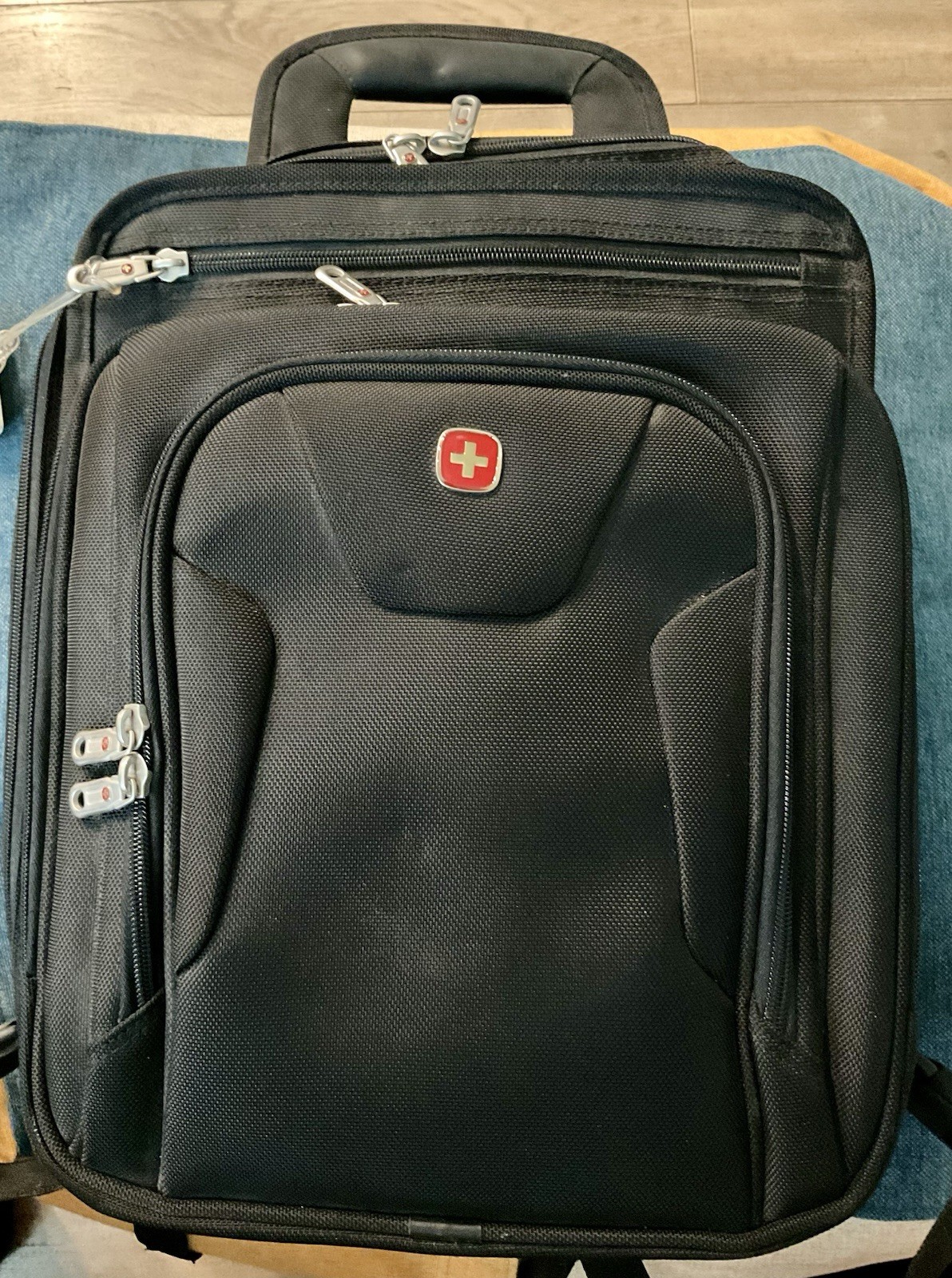 Swiss Gear Carry on Backpack & Black Laptop Travel School Bag