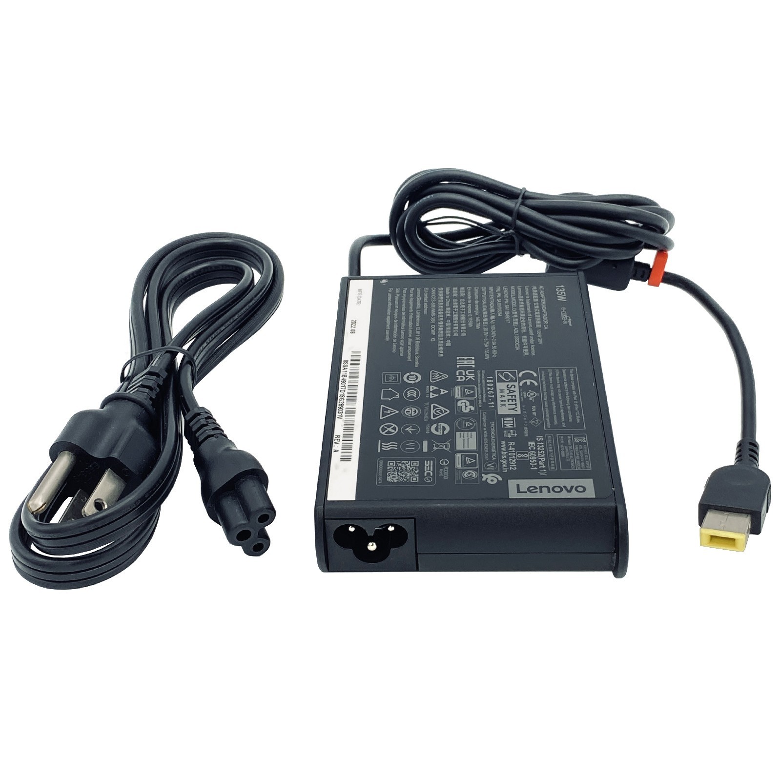 Original Lenovo 135W AC Power Adapter for Touch Laptop G510 G500S Y50-70 Y50P-70